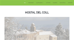 Desktop Screenshot of hostaldelcoll.com